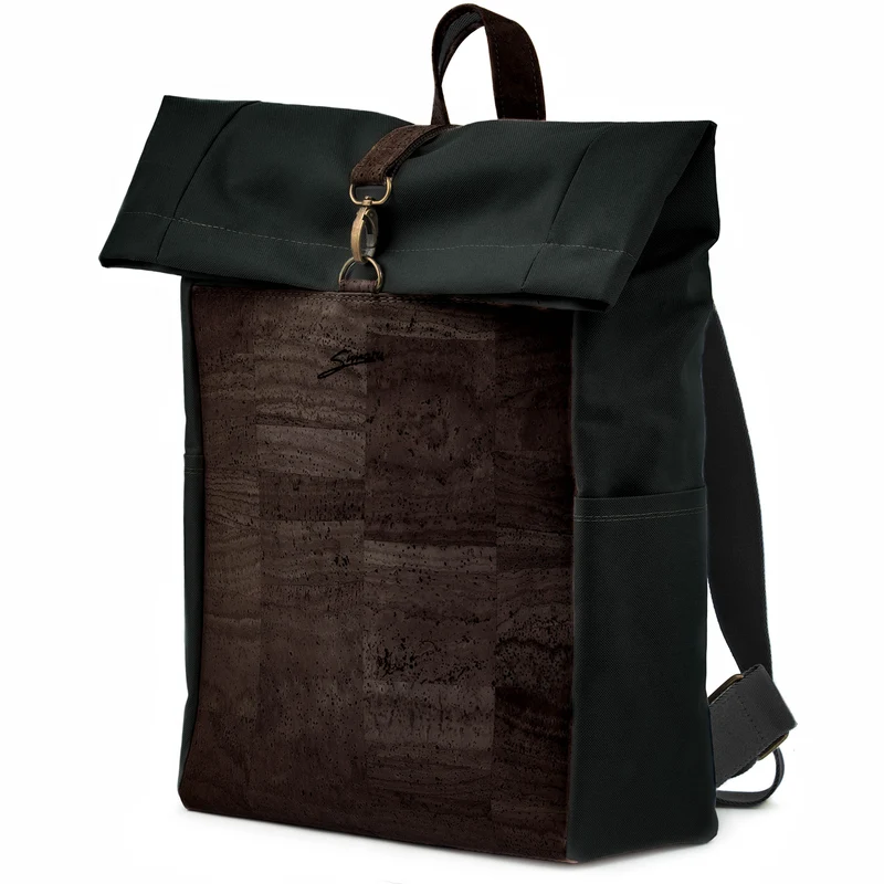 Kork-Rucksack Paco schwarz