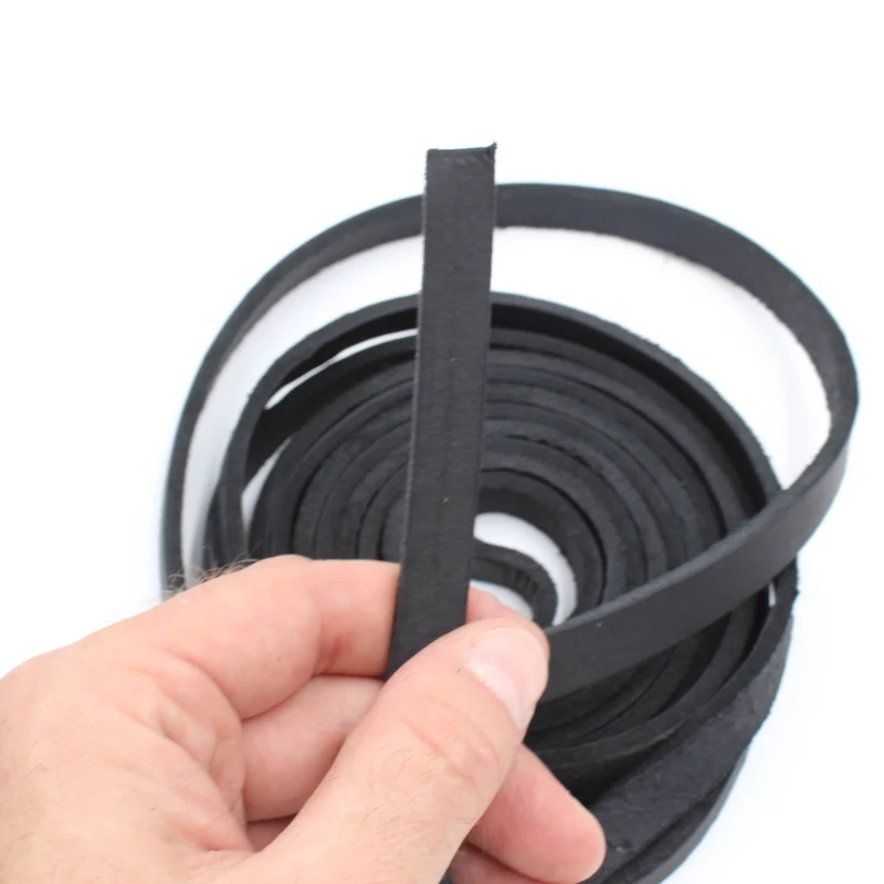 Fettleder Endlosriemen 12 mm