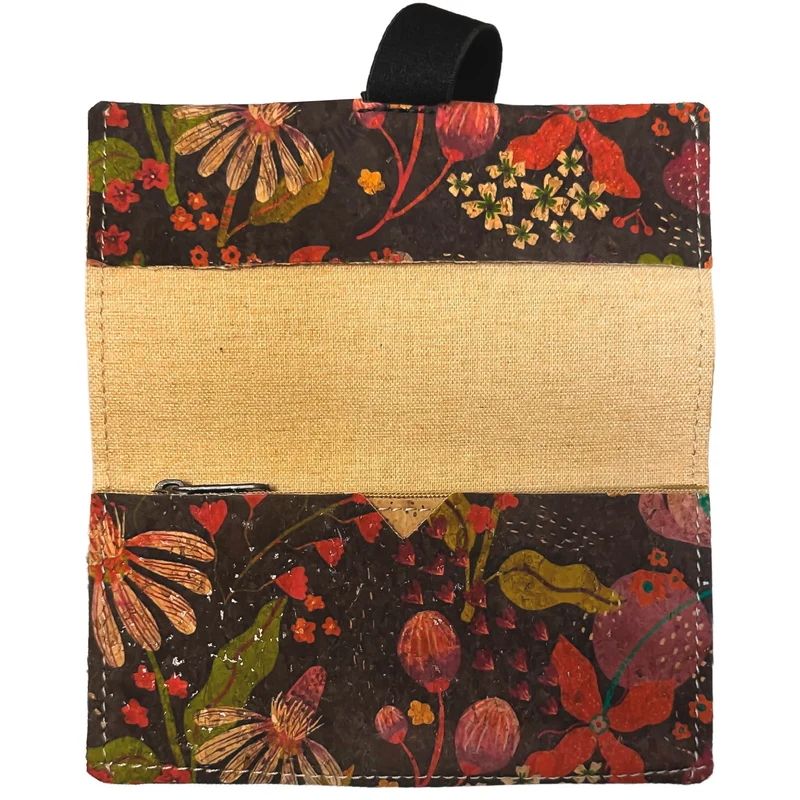 Kork-Tabaktasche Lisboa Print