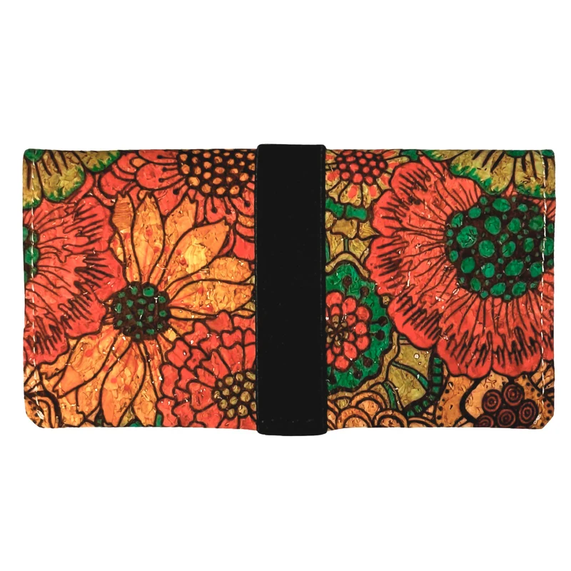 Kork-Tabaktasche Lisboa Print