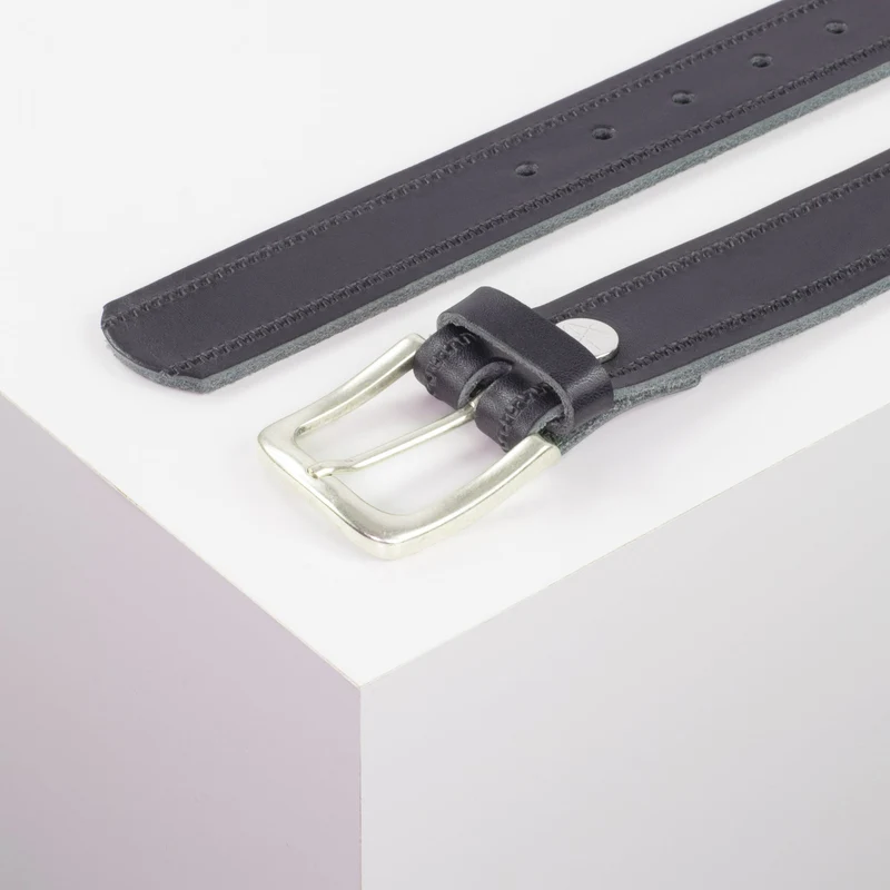 Ledergürtel 3,5cm mit Schnalle Kathmandu