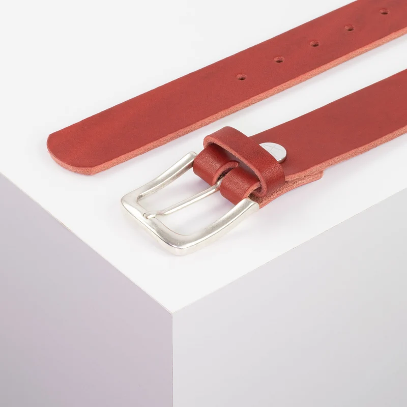 Ledergürtel 3,5cm mit Schnalle Kathmandu