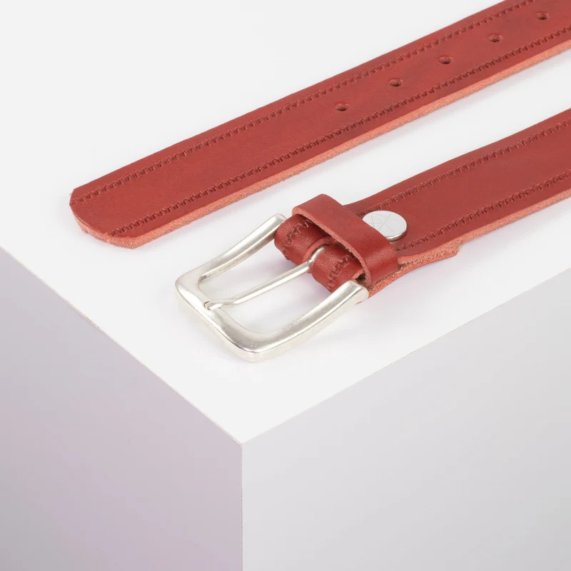 Ledergürtel 3,5cm mit Schnalle Kathmandu