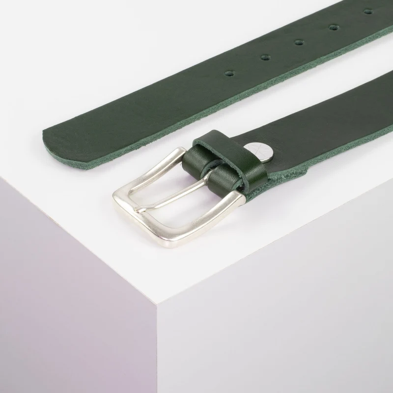 Ledergürtel 3,5cm mit Schnalle Kathmandu