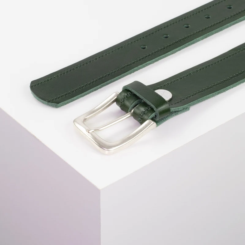 Ledergürtel 3,5cm mit Schnalle Kathmandu