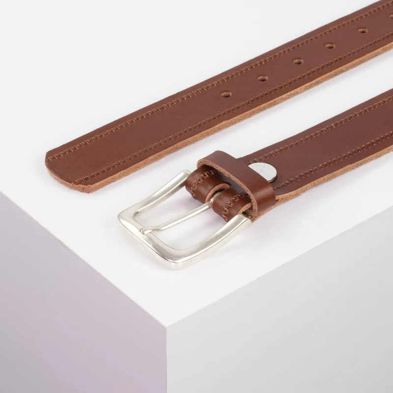 Ledergürtel 3,5cm mit Schnalle Kathmandu