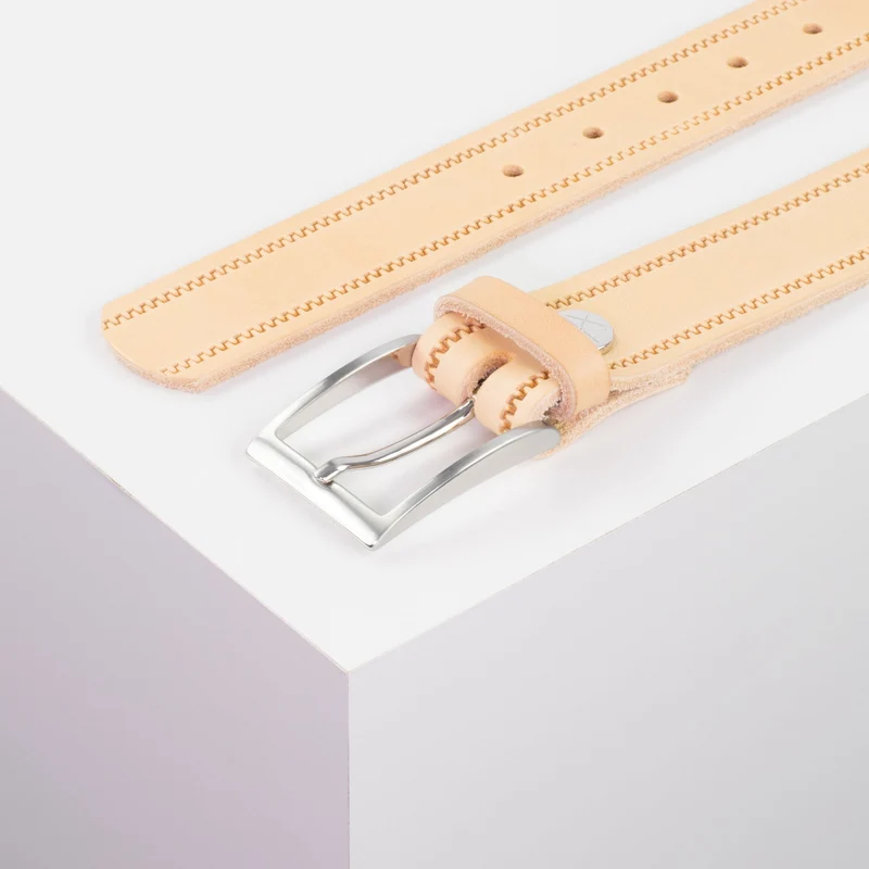 Ledergürtel 3,5cm mit Schnalle Los Angeles