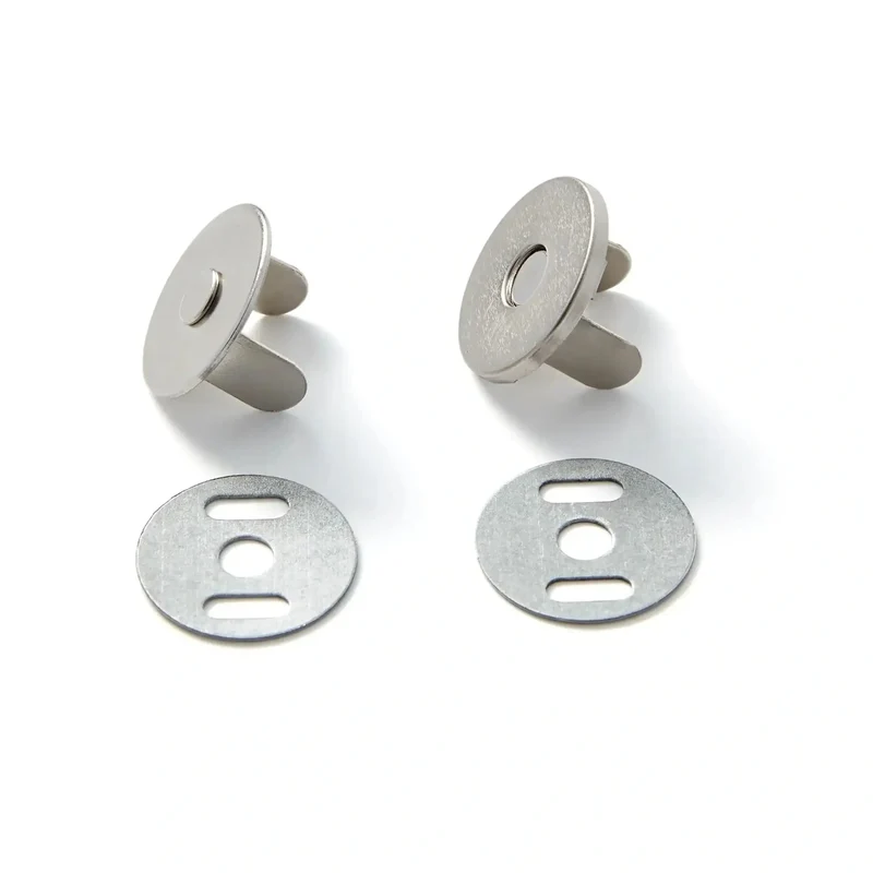 Prym Magnetverschluss 19 mm – Silberfarbig