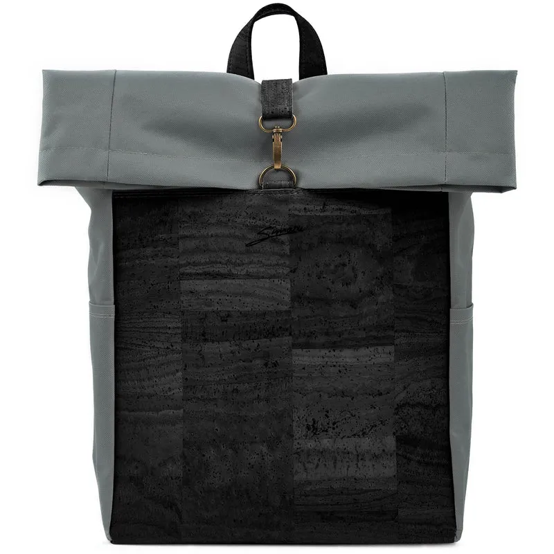 Kork-Rucksack Paco dunkelgrau