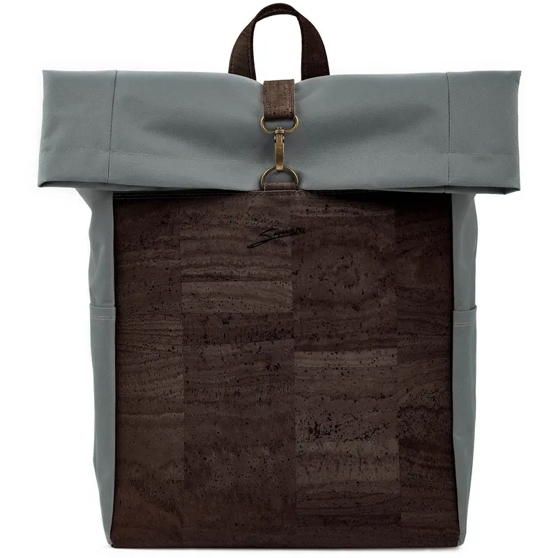 Kork-Rucksack Paco dunkelgrau