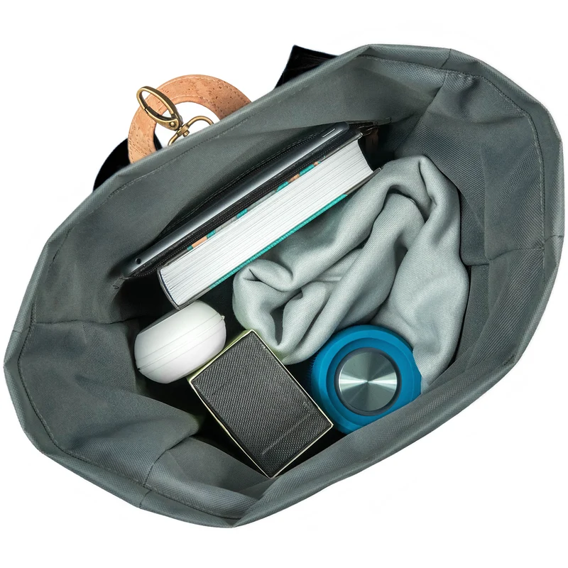 Kork-Rucksack Paco dunkelgrau