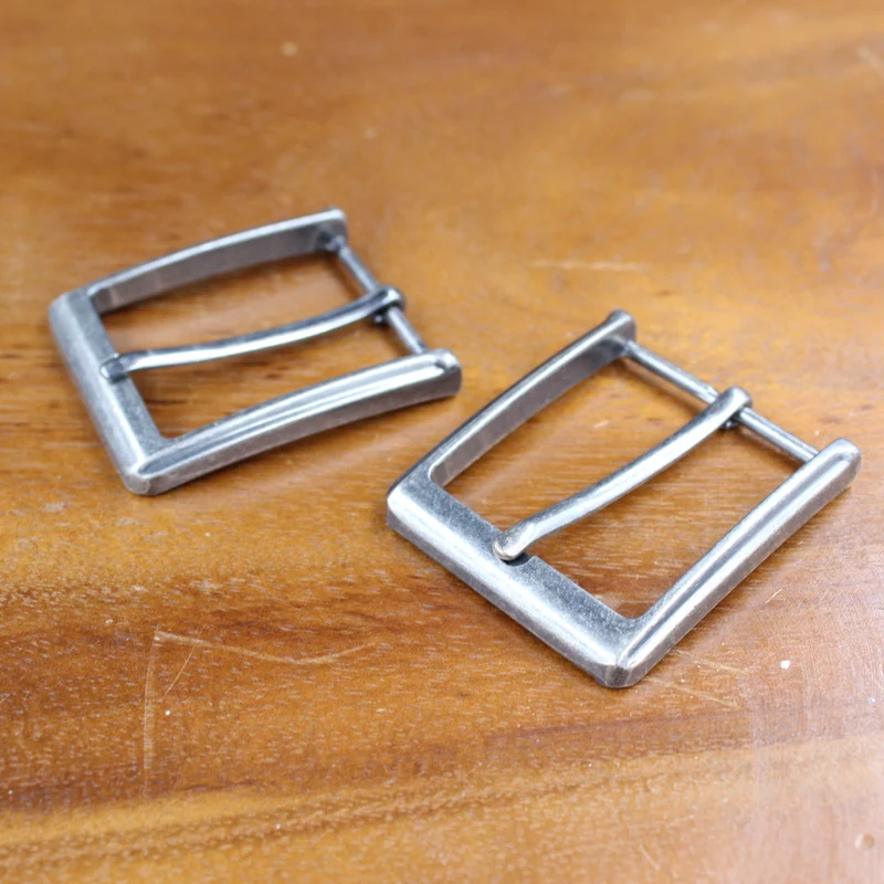 Gürtelschnalle 40 mm | Antik Nickel