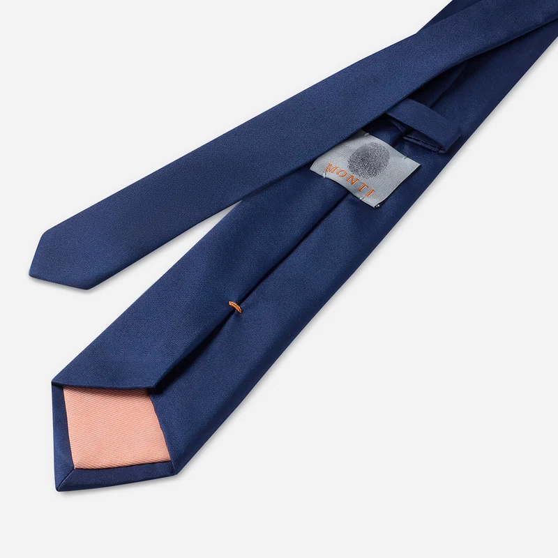 LUIGI navy uni – Seidenkrawatte