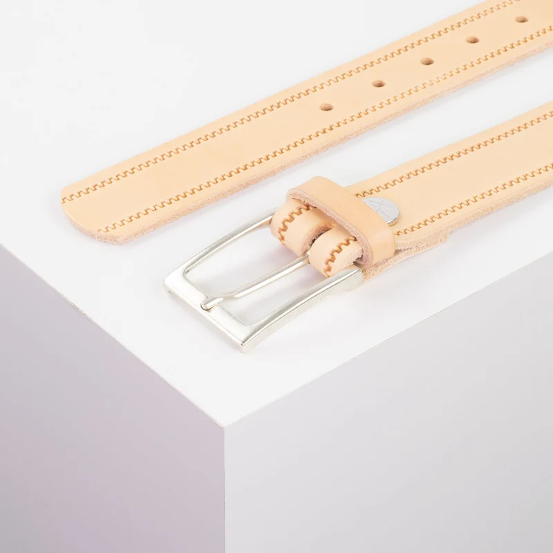 Ledergürtel 3,5cm mit Schnalle San Sebastian