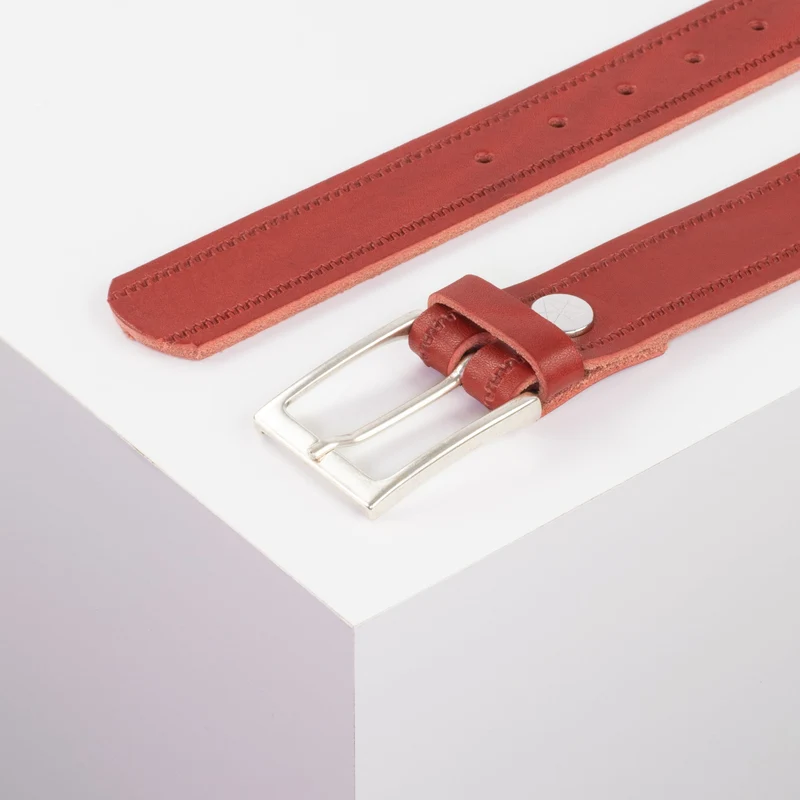 Ledergürtel 3,5cm mit Schnalle San Sebastian