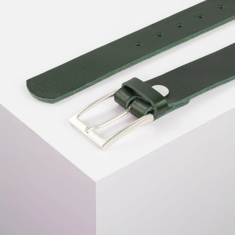 Ledergürtel 3,5cm mit Schnalle San Sebastian