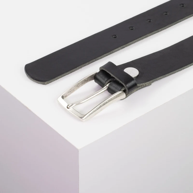 Ledergürtel 3,5cm mit Schnalle Valencia