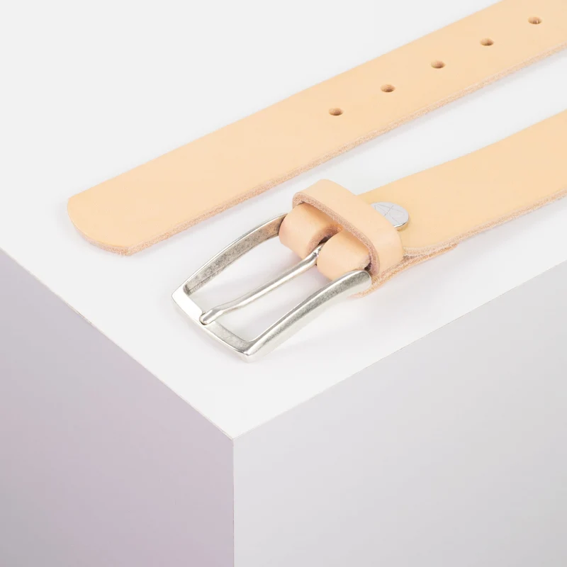 Ledergürtel 3,5cm mit Schnalle Valencia