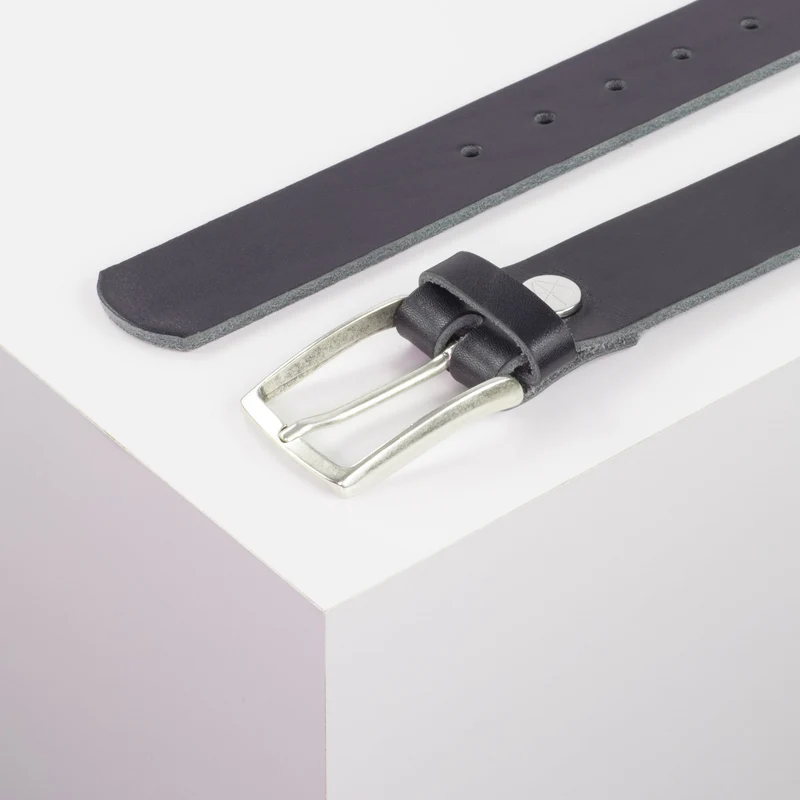 Ledergürtel 3,5cm mit Schnalle Valencia