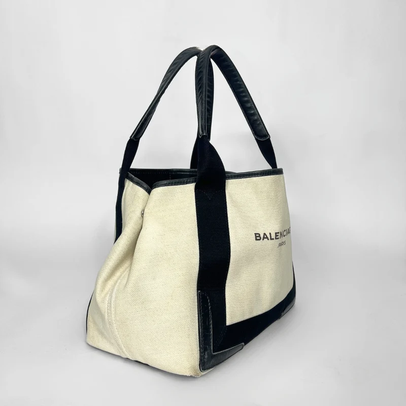 Balenciaga schwarz / weiß Shopper