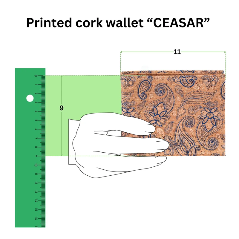 Kork-Brieftasche Ceasar