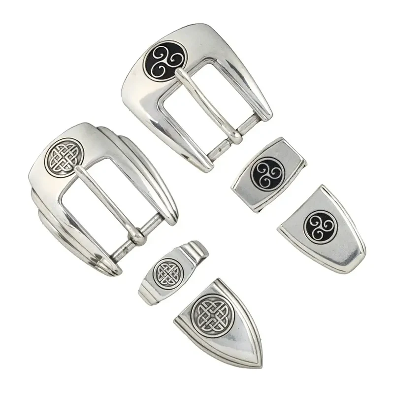 Celtic 3-teiliges Gürtelschnallen-Set 25 mm