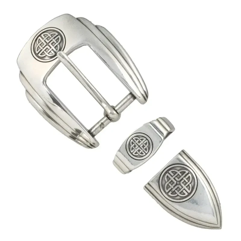 Celtic 3-teiliges Gürtelschnallen-Set 25 mm