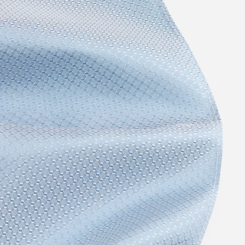 PRIMO bleu minimal – Seidenkrawatte mit Minimal-Dessin
