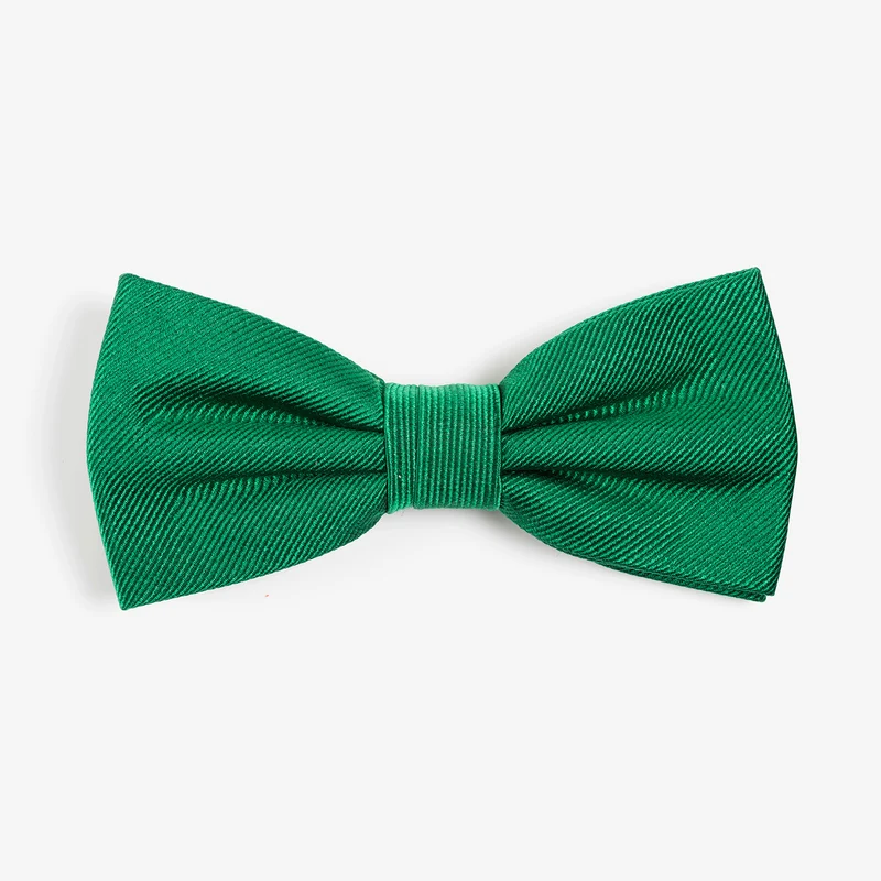 REMO green uni – Seidenfliege mit Twill-Struktur