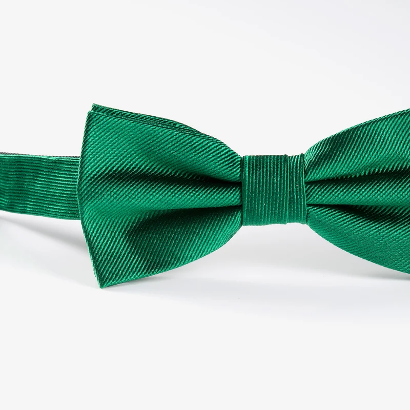 REMO green uni – Seidenfliege mit Twill-Struktur