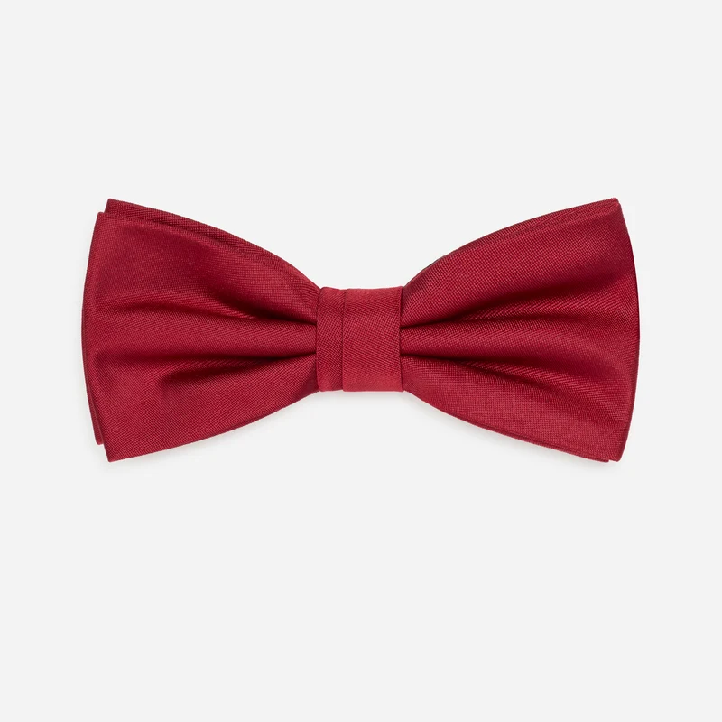 FELIPE bright red uni – Seidenfliege