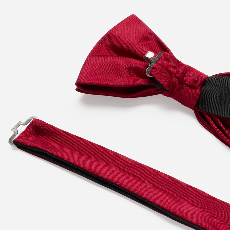 FELIPE bright red uni – Seidenfliege