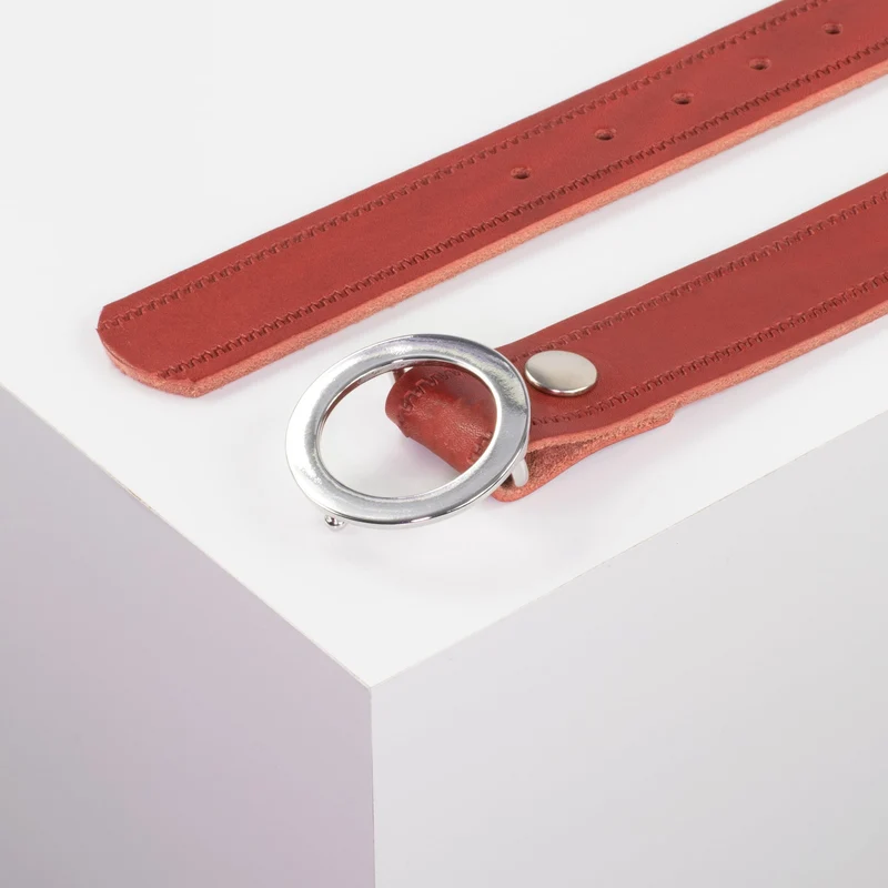 Ledergürtel 3,5cm mit Schnalle Ronda