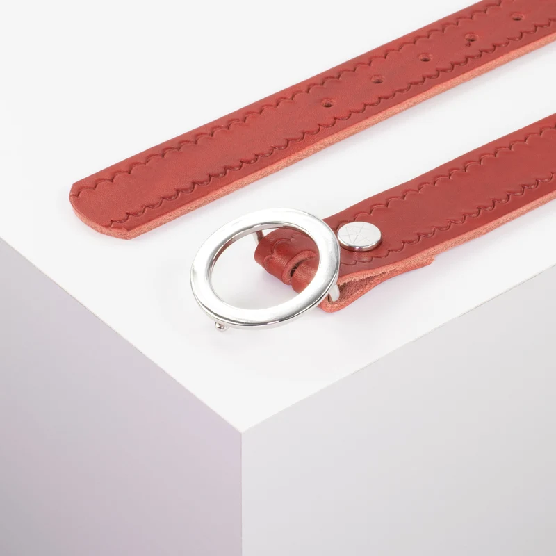 Ledergürtel 3,5cm mit Schnalle Ronda