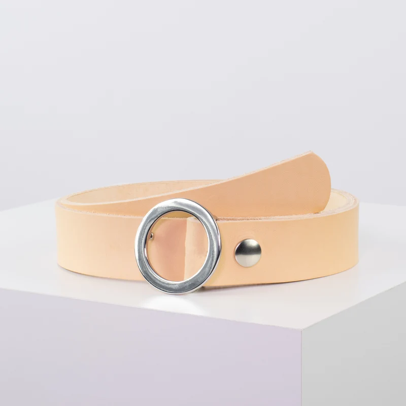 Ledergürtel 3,5cm mit Schnalle Ronda