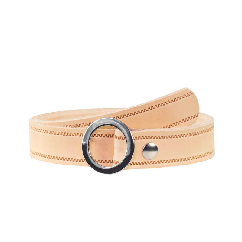 Ledergürtel 3,5cm mit Schnalle Ronda