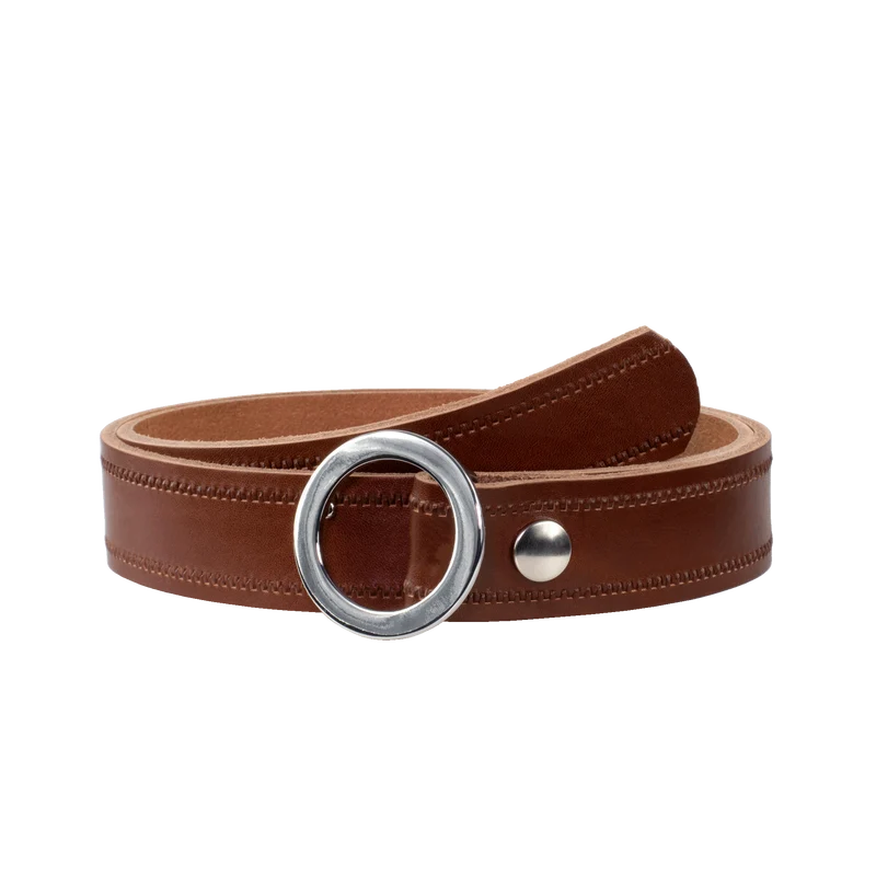Ledergürtel 3,5cm mit Schnalle Ronda