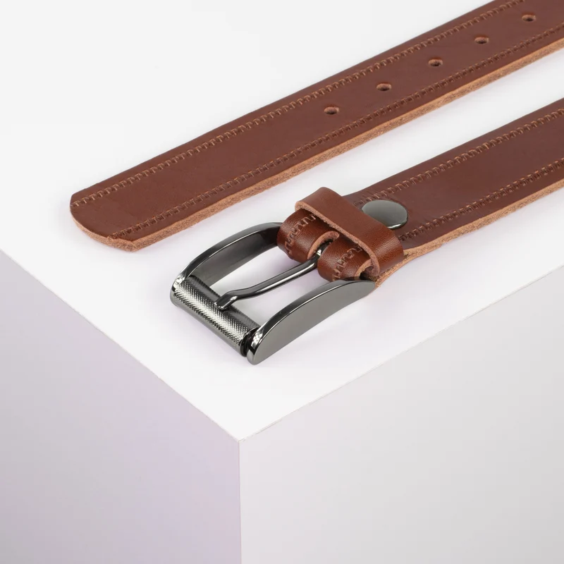 Ledergürtel 3,5cm mit Schnalle Zürich
