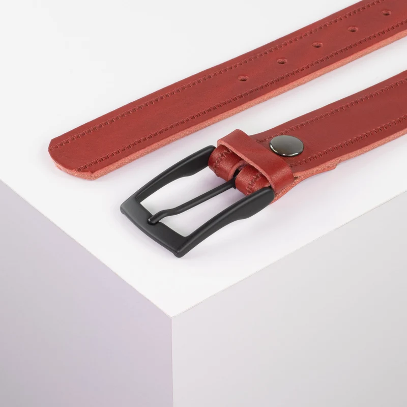 Ledergürtel 3,5cm mit Schnalle Cape Town
