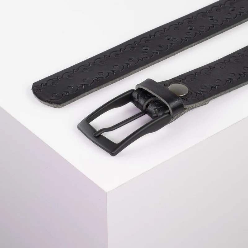 Ledergürtel 3,5cm mit Schnalle Cape Town