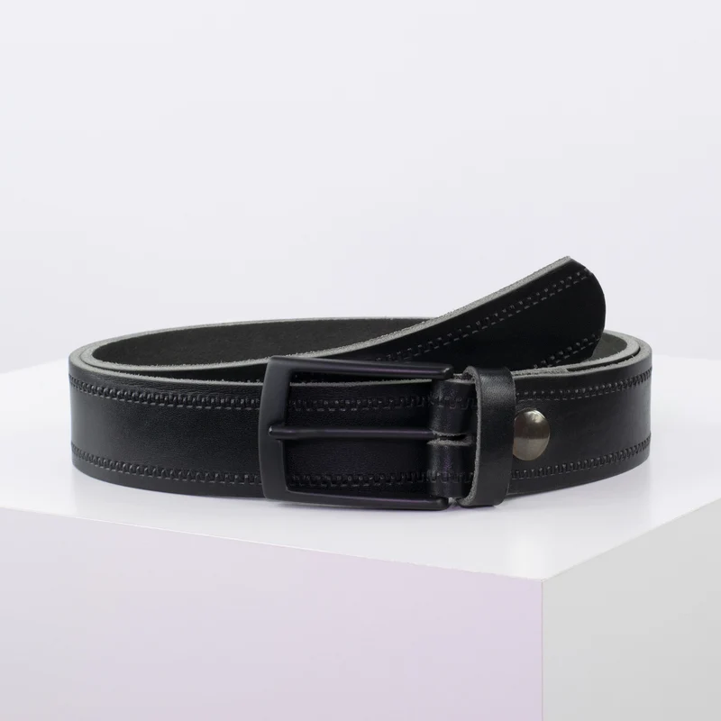 Ledergürtel 3,5cm mit Schnalle Cape Town