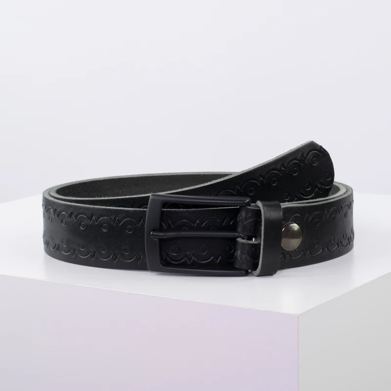 Ledergürtel 3,5cm mit Schnalle Cape Town