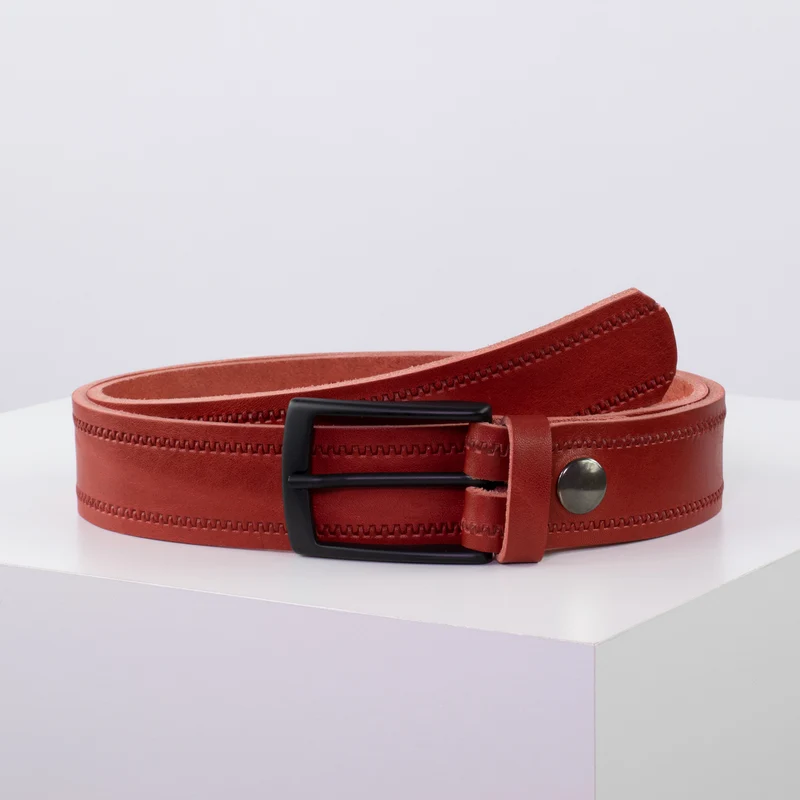 Ledergürtel 3,5cm mit Schnalle Cape Town