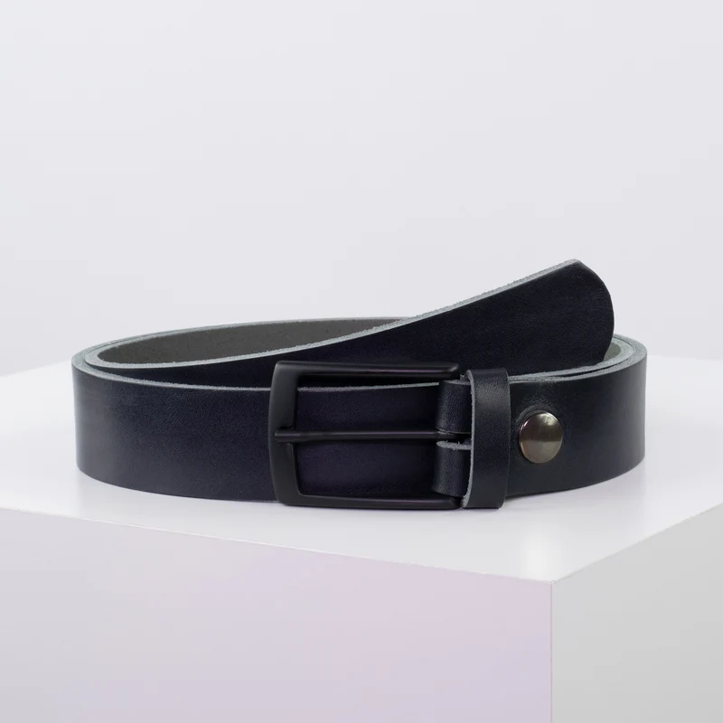 Ledergürtel 3,5cm mit Schnalle Cape Town