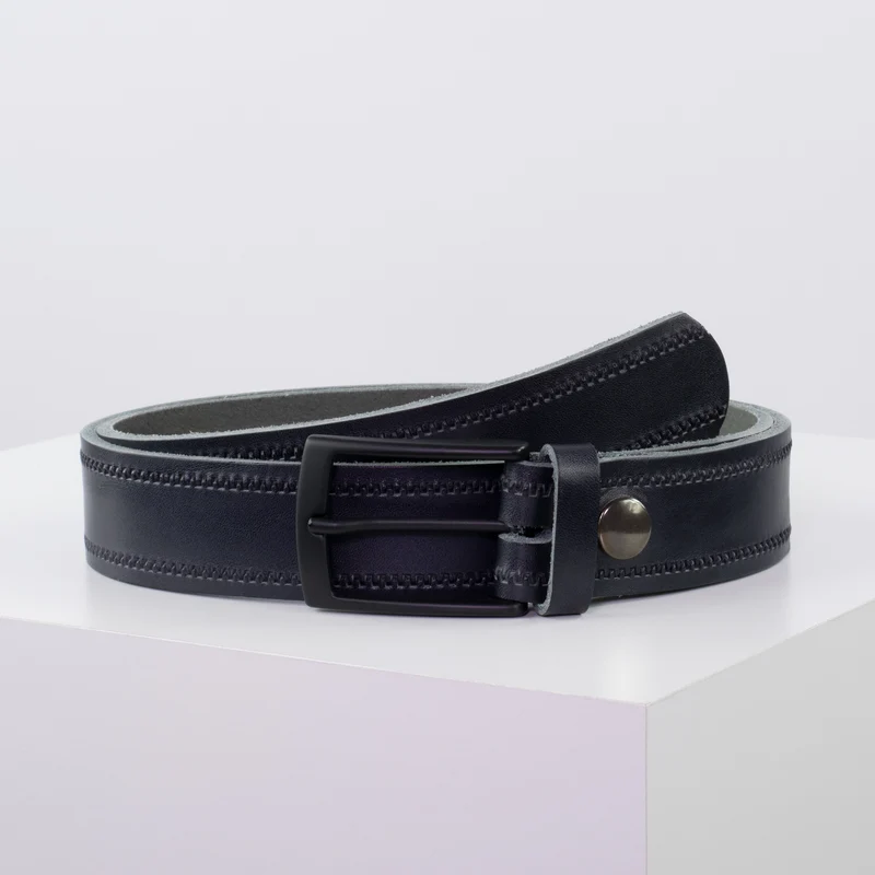 Ledergürtel 3,5cm mit Schnalle Cape Town