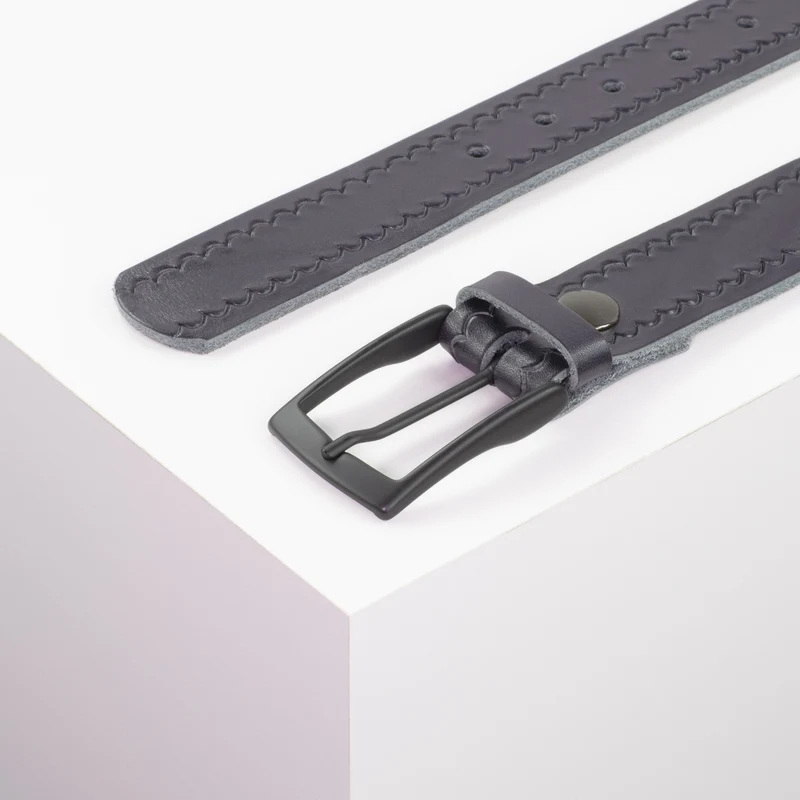 Ledergürtel 3,5cm mit Schnalle Cape Town