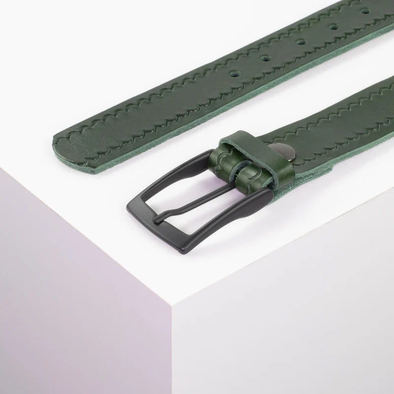 Ledergürtel 3,5cm mit Schnalle Cape Town