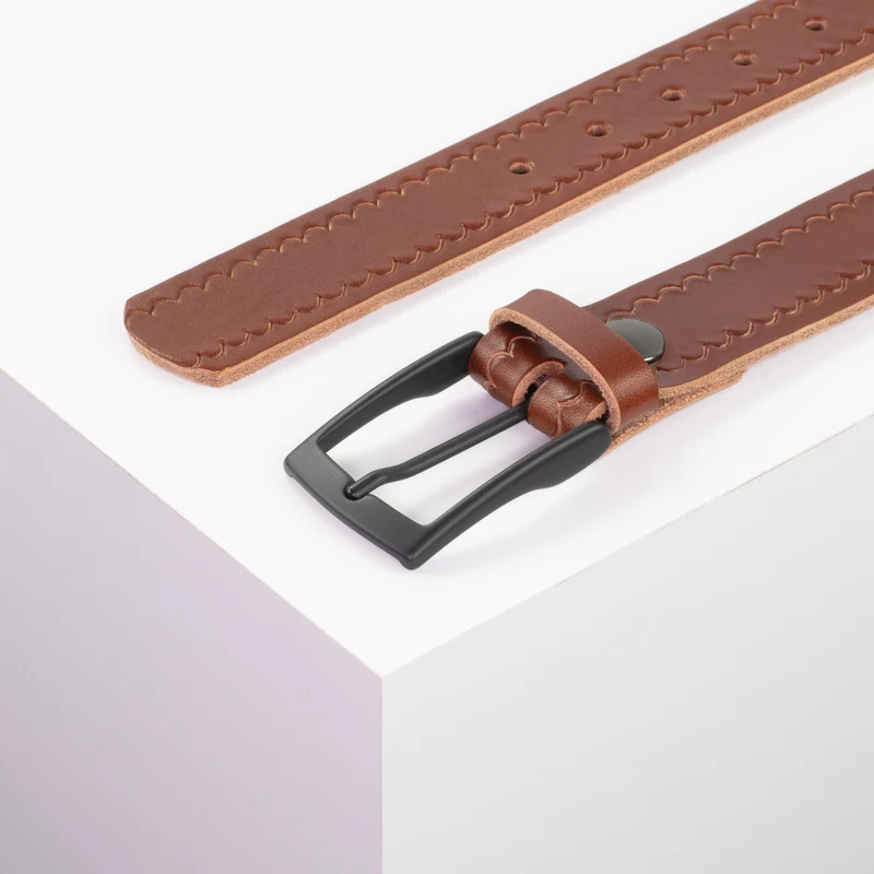 Ledergürtel 3,5cm mit Schnalle Cape Town