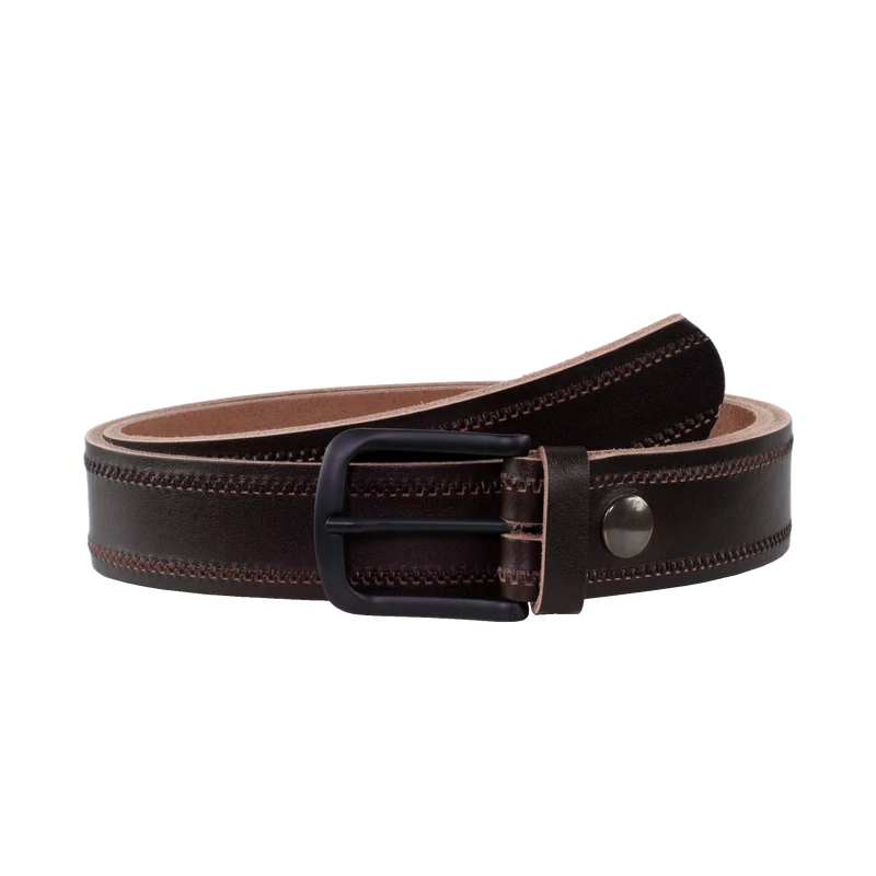 Ledergürtel 3,5cm mit Schnalle Rio
