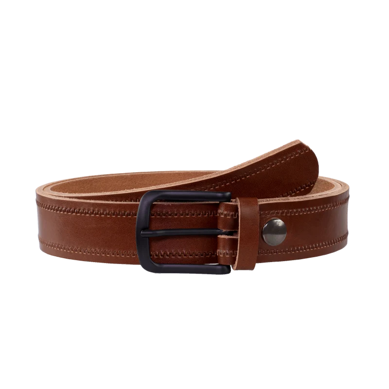 Ledergürtel 3,5cm mit Schnalle Rio